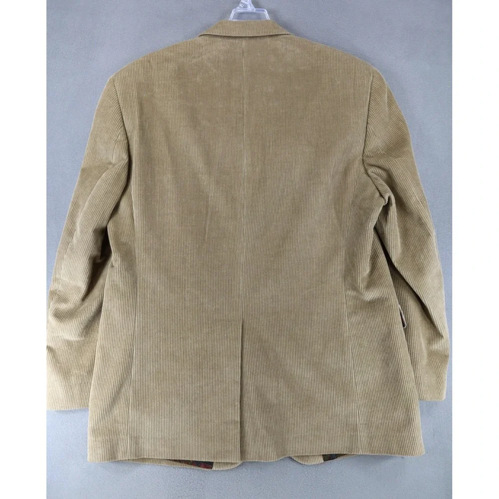 Lauren Corduroy Blazer Sz 42R Brown 2 Button Sport Coat Jacket Ralph Lauren Polo